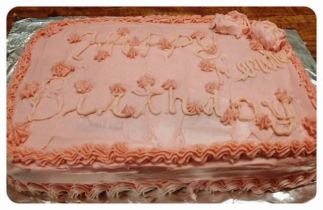 Pink Birthday Cake by Georgie A Jones