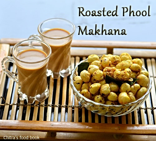 Roasted phool makhana recipe