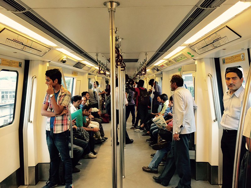 Metro Observed - Inside the Coaches, Delhi Subway