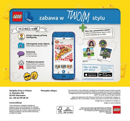 Katalog Lego Styczeń-Czerwiec 16