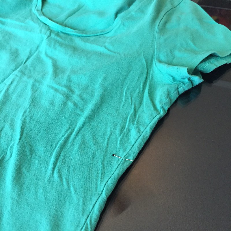 Teal and Mint Summer Dress - In Progress