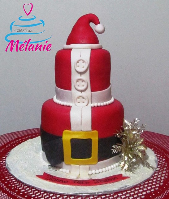Santa Clause Cake by Créations Mélanie - gâteaux personnalisés