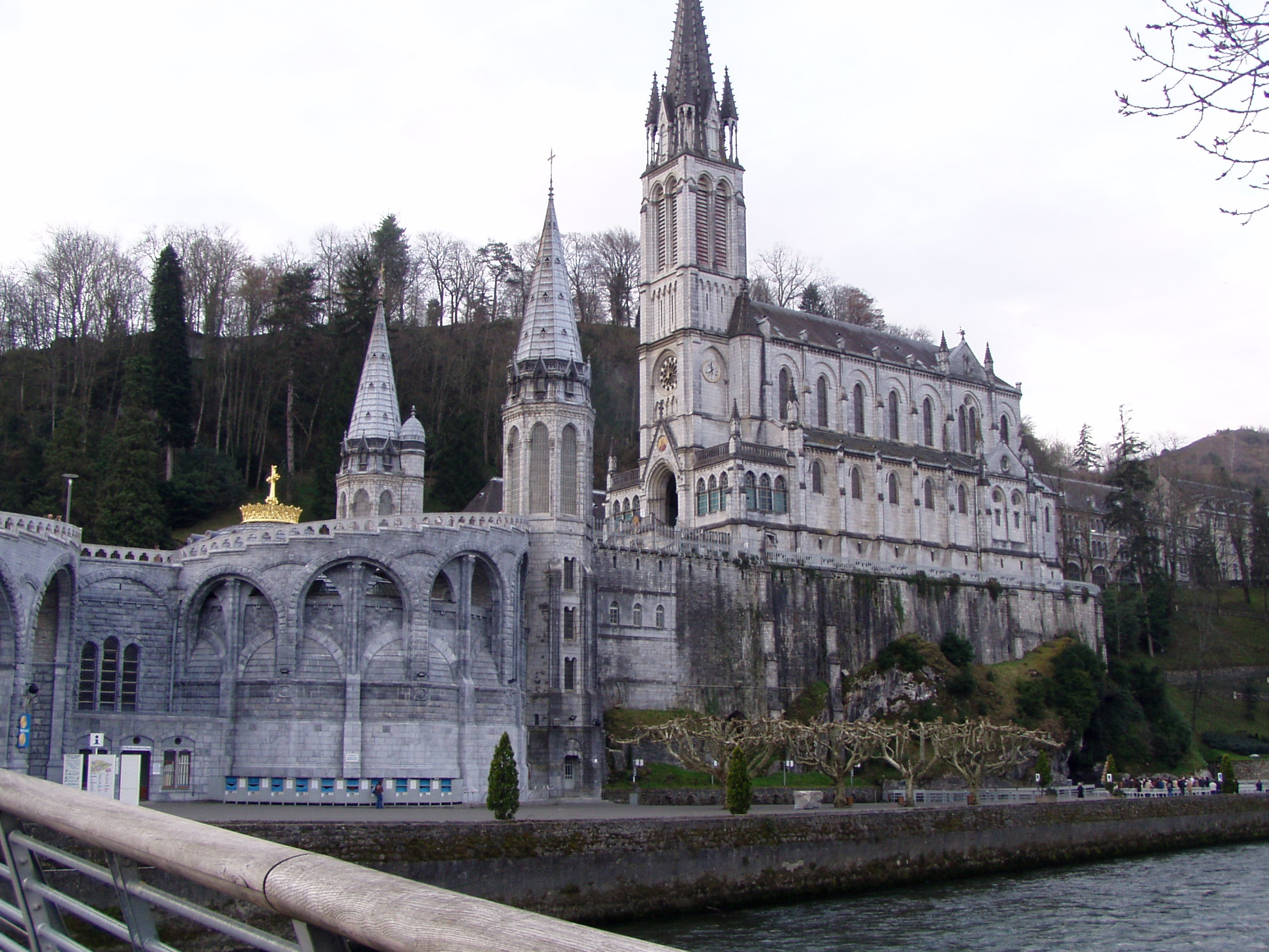 Morning in Lourdes, France 3-20-2004 019