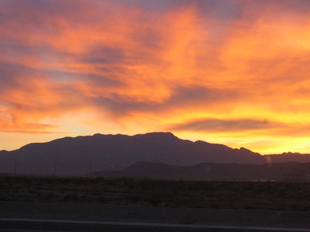 Sunset in the Mojave Desert | Flickr - Photo Sharing!