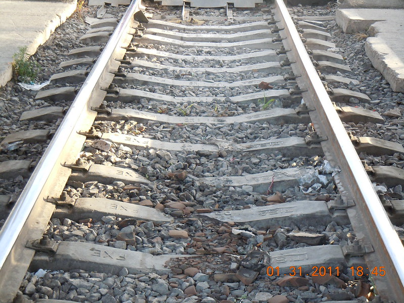 Vía de tren