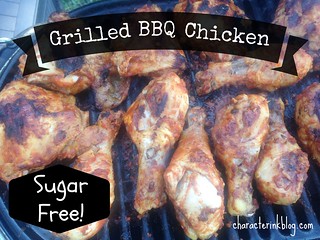 Sugar-Free Grilled BBQ Chicken