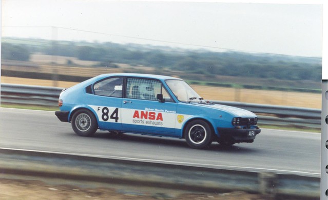 Martin Parsons was one of the most successful Alfasud racers and then went on to a 33 and 164 during 14 seasons between 1986 and 2001.