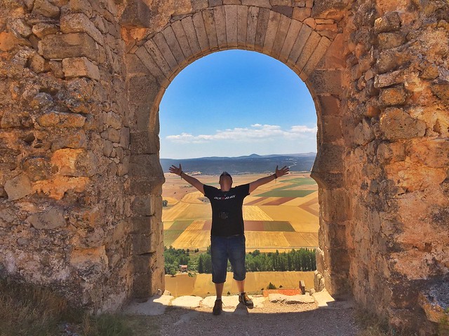 Sele en el castillo de Gormaz (Soria)