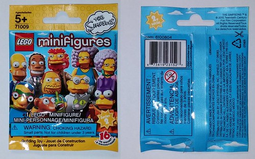 lego the simpsons series 2 collectible minifigure 71009 - professor frink 