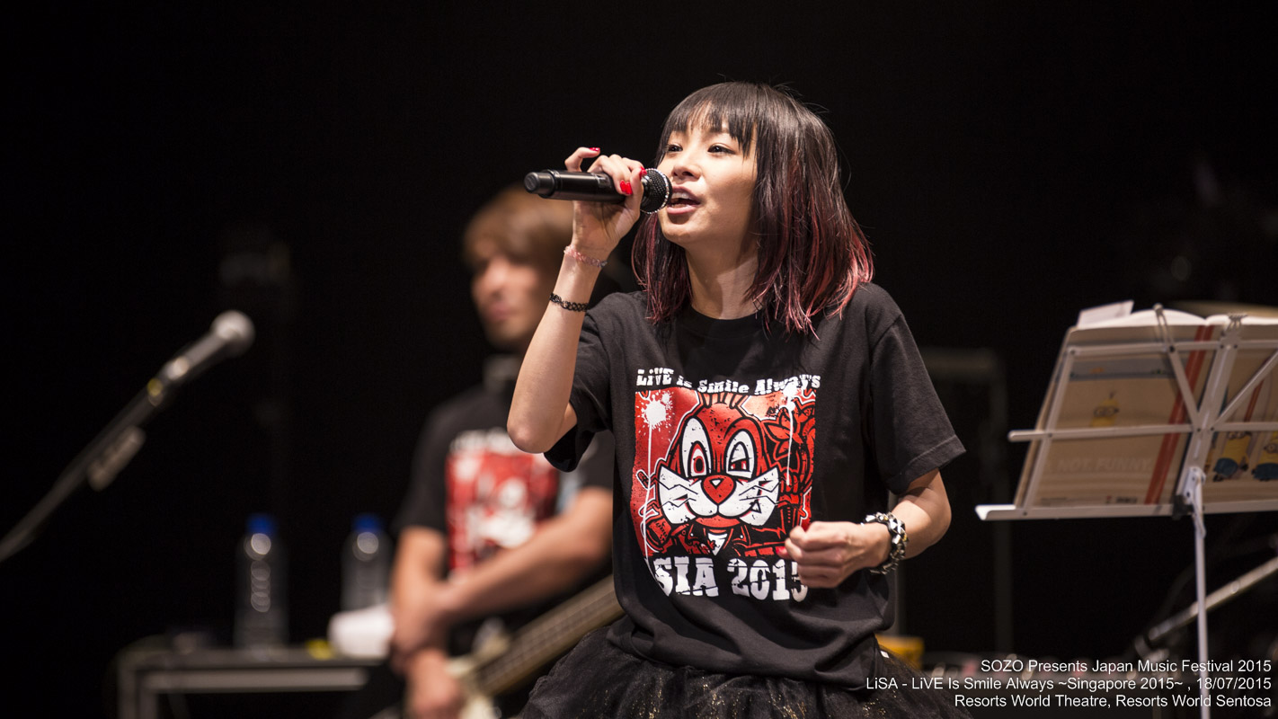 LiSA ~ LiVE is Smile Always ~ Singapore 2015 Event Photos