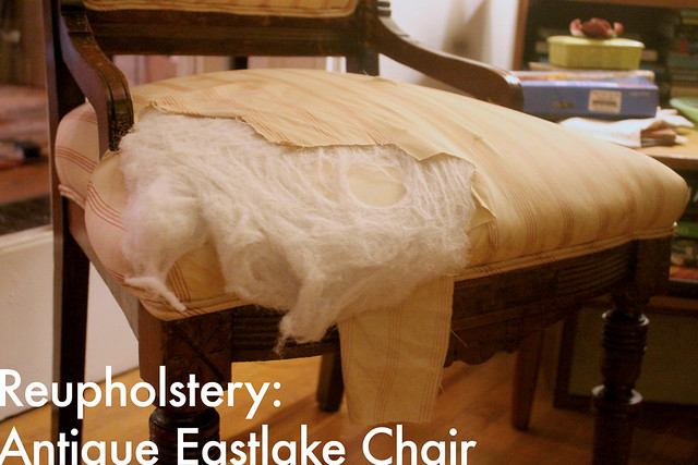 Eastlake Chair Reupholstery