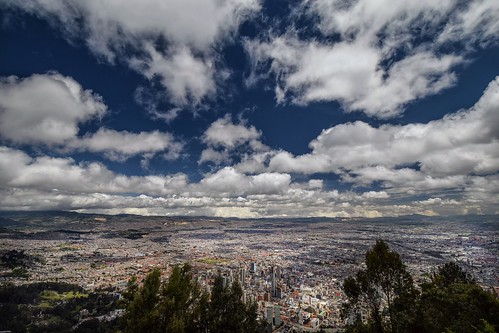 travel photography colombia cityscape view bogotá aerial nikond5300