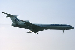 Georgia Air Prague (Air Volga) TU-154M RA-85716 BCN 02/09/1995