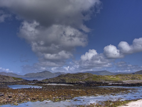 ireland sea clouds landscape geotagged shore countycork dinglepeninsula bearapeninsula geolat51617857 geolon10135574