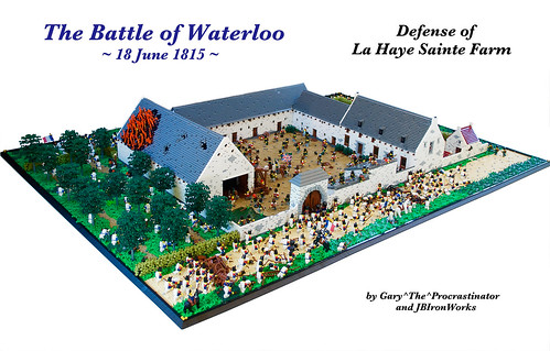 Battle of Waterloo's Defense of La Haye Sainte Farm