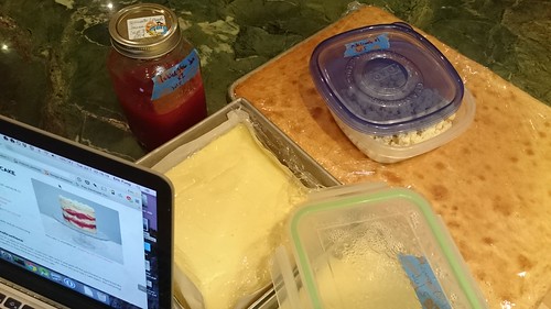 Strawberry Lemon Cake - Ready to Assemble