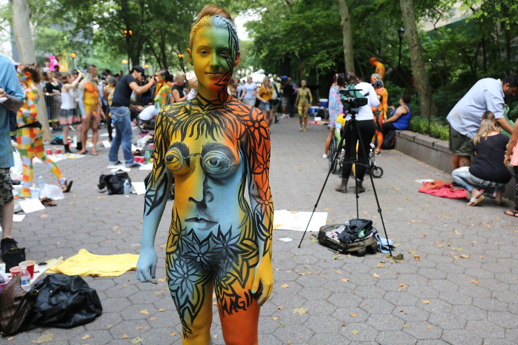 Pictures and Photography from NYC BodyPainting Day 2014