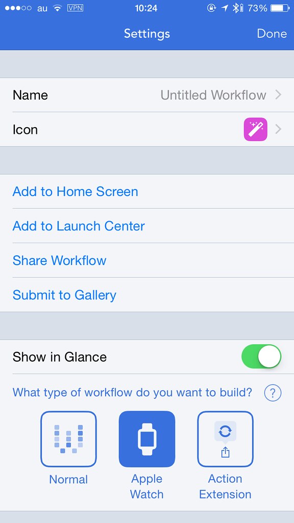 Workflow app
