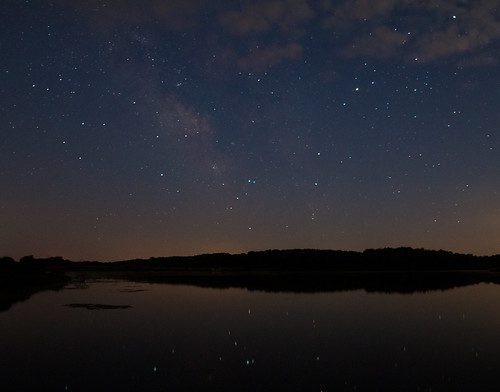 sunset lake stars iowa badgercreekstaterecreationarea