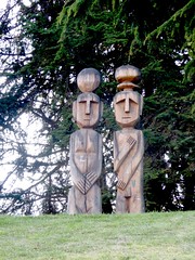 Mapuche statues, Chemamüll