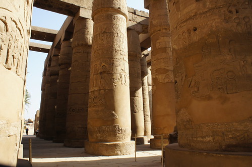 The hypostyle hall of Karnak