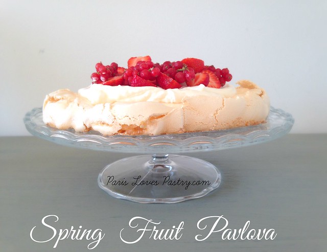 Spring Fruit Pavlova
