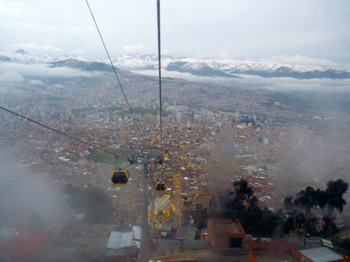 The Yellow Line in La Paz