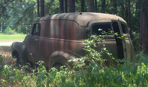 chevrolet vintage fifties rusty rusted vehicle trucks paneltrucks