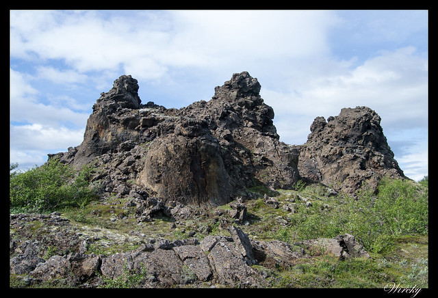Formaciones de lava de Dimmuborgir