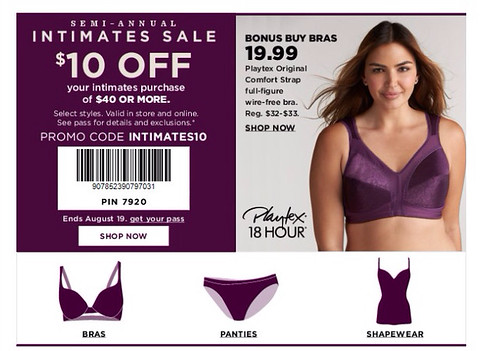The Kohl's Semi-Annual Intimates Sale is Happening NOW
