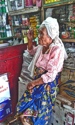Old Sumatran Woman