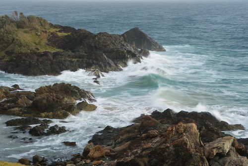 aus australia newsouthwales portmacquarie liitlebay nikond750 seascape rocks waves rugged