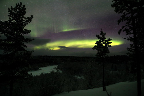 aurora borealis boreale finland finlandia night notte long exposure sigma 20mm f14