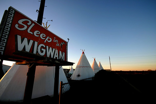wigwammotel holbrook arizona southwest roadtrip route66 sunrise