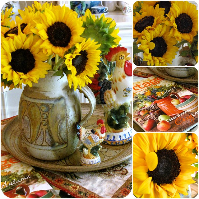 Sunflowers Collage