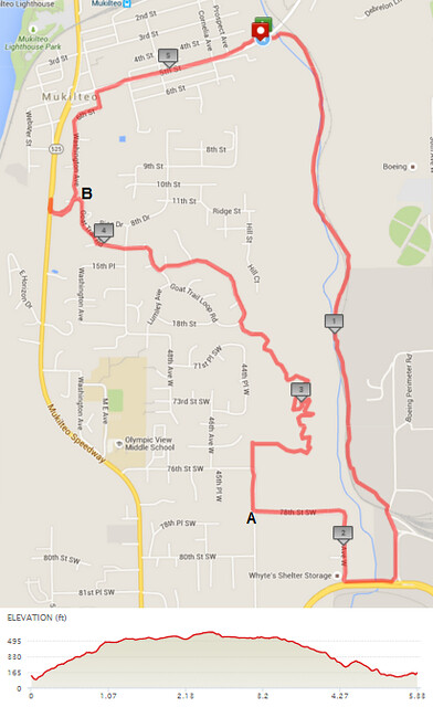 Today's awesome walk, 5.33 miles in 1:51, 11,471 steps, 511ft gain