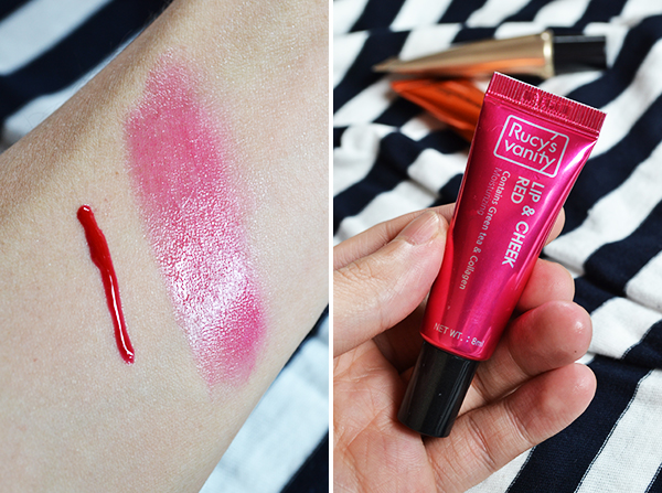 Rucy's Vanity Lip and Cheek Tint Review, Photos, Swatches