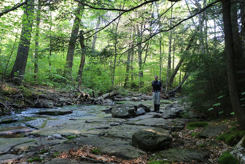 Hiking the Fishermans Path along the East Branch of the Neversink River