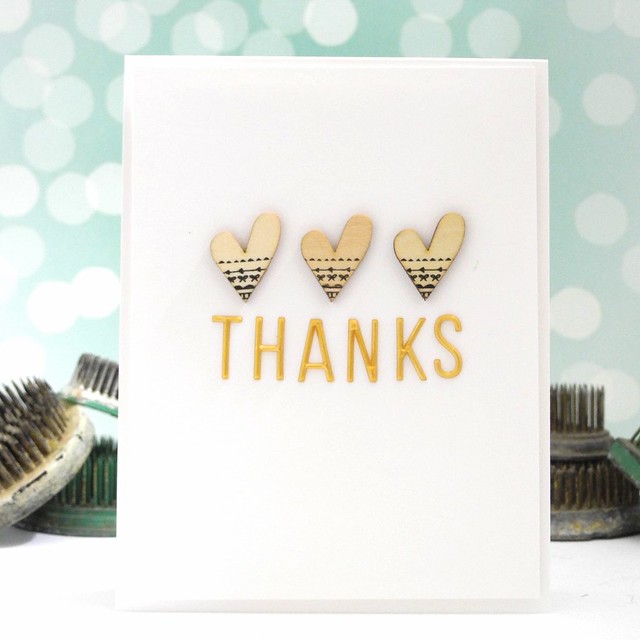 Golden Thanks by Jennifer Ingle #JustJingle #PinkfreshStudio #cards #thankyou