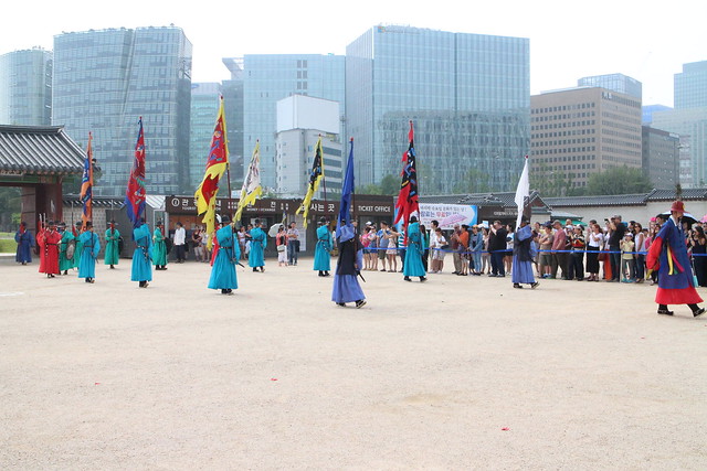 Guard Changing Ceremony at Gyeongbokgung