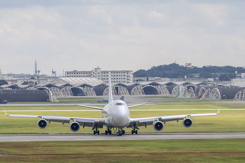 アトラス航空 Boeing-747-400Fの顔