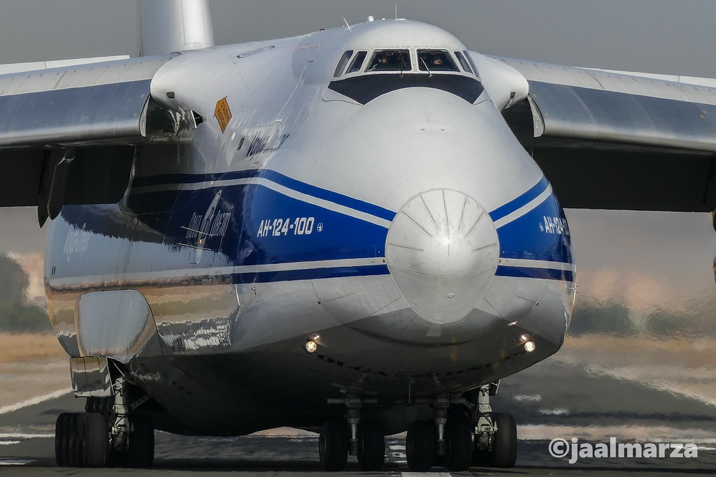 An-124 at Seville Airport.
