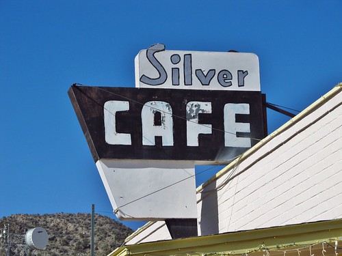 sign restaurant cafe nevada roadtrip miningtown pioche silvercafe