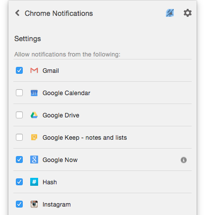 google chrome notifications volume settings