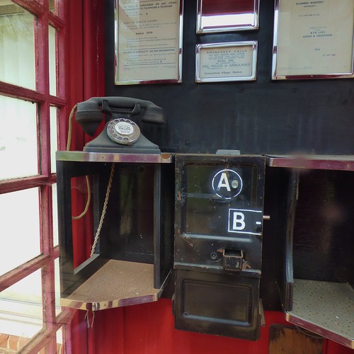Old telephone box