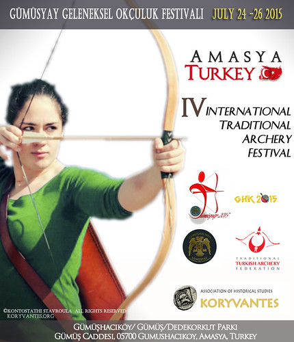 Συμμετοχή στους 4ους Διεθνείς Αγωνες της Αμάσειας ,Τουρκία,  24-26 Ιουλίου 2015