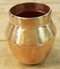 Bronze pot with double lid