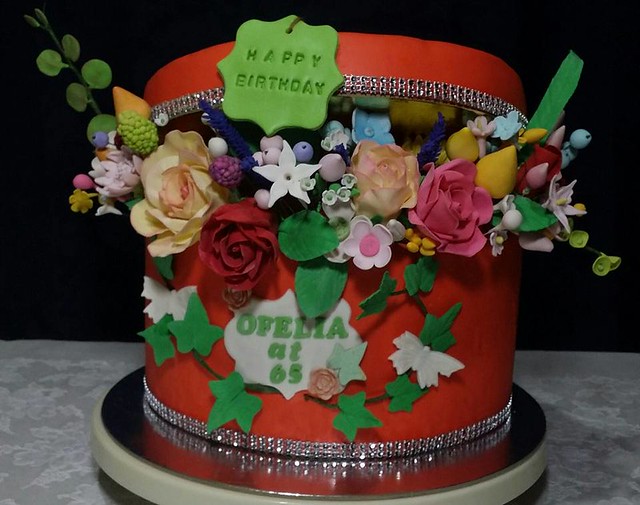 Hat Box Cake by DrBaker Rachelle