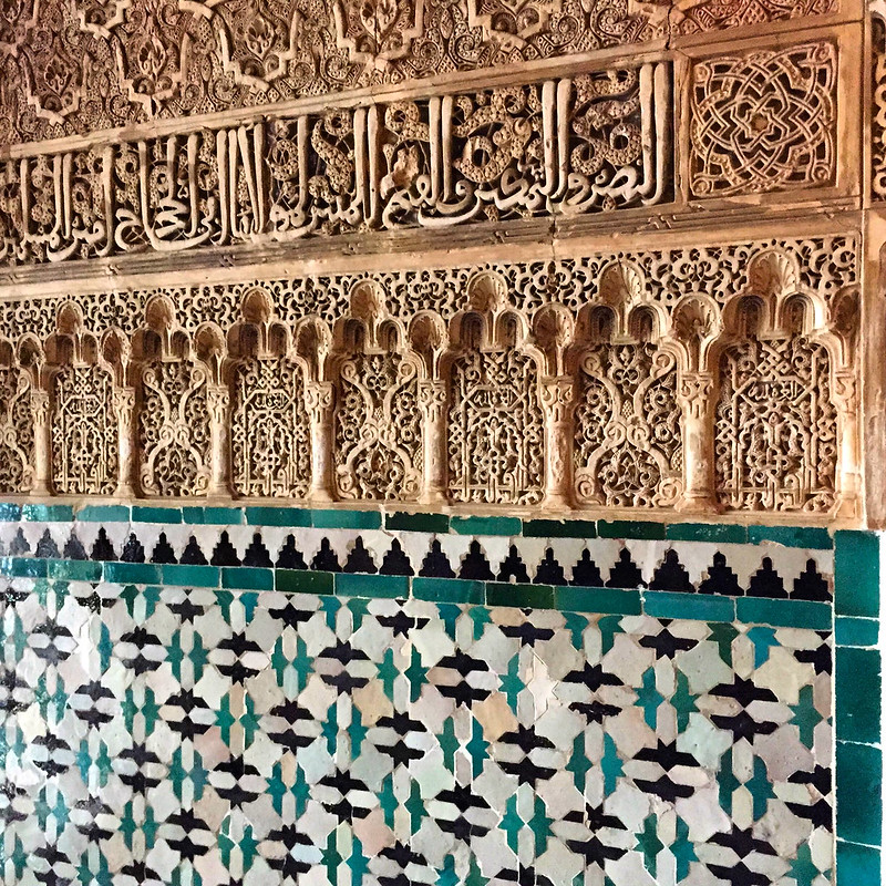 Details inside the Alhambra
