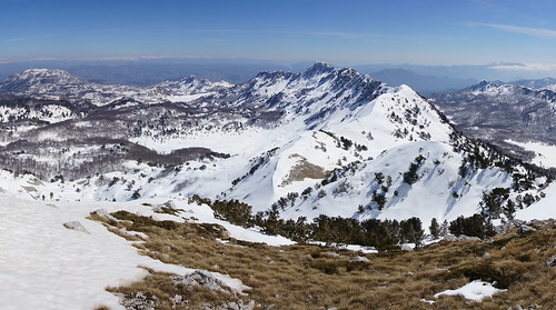 snow mountains nature landscape view herzegovina mountaineering mountainview trebinje republikasrpska orjen mountorjen vučjizub